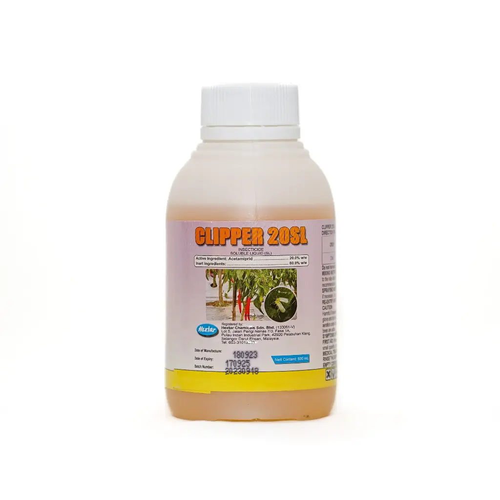 Clipper 20 Sl 500 ML (Acetemiprid) - Hextar)