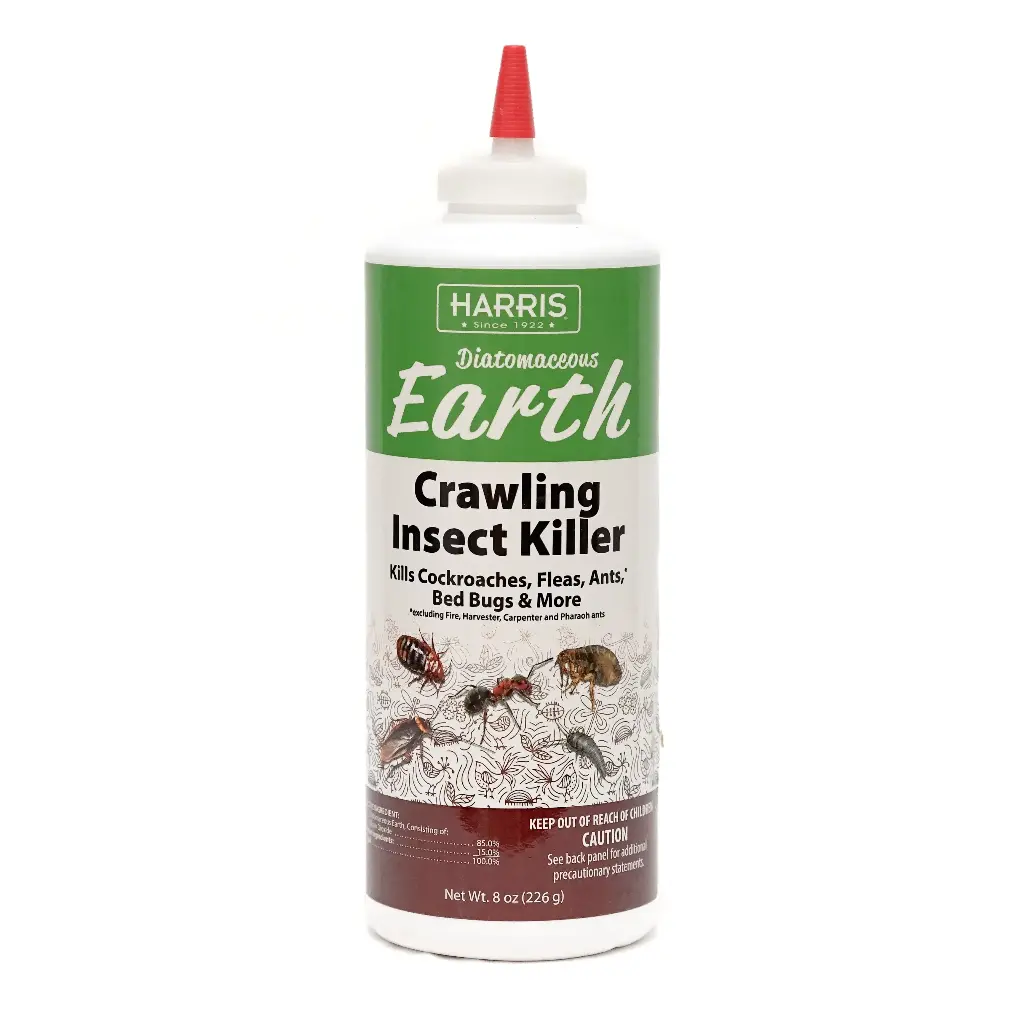 Harris - Diatomaceous Earth Crawling Insect Killer 8 Oz