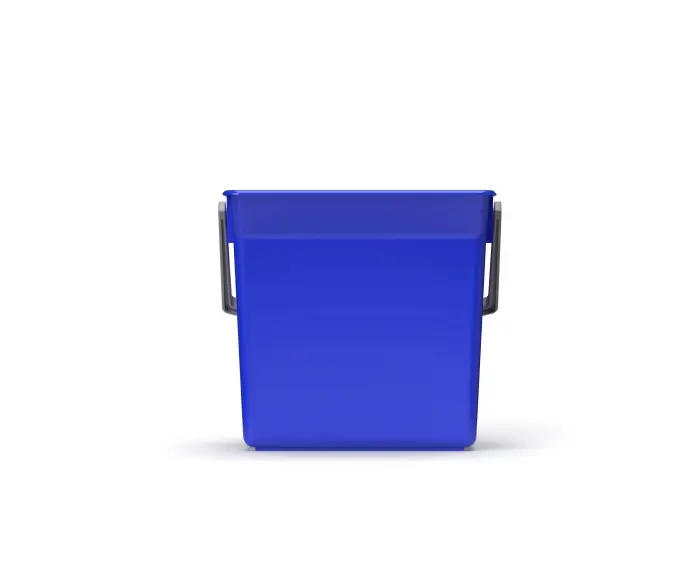 6L Bucket With Upper Handle - Blue 