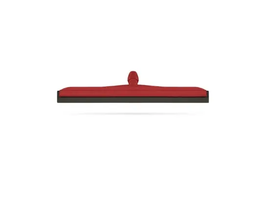 Floor Squeegee With Double Black Blade - Red - 75Cm  TTS