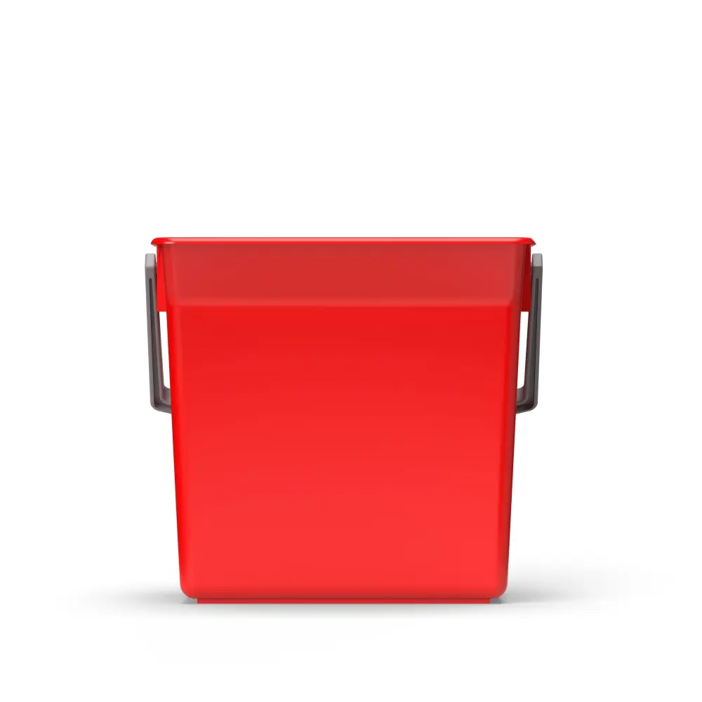 6L Bucket With Upper Handle - Red