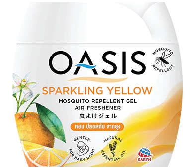 OASIS Mosquito Repellent Gel - Sparkling Yellow (180 G)