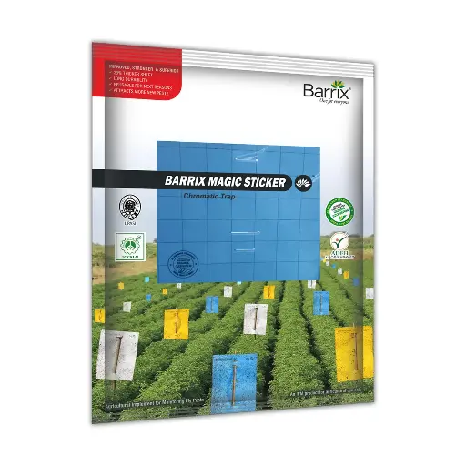 [P1260] Barrix Magic Sticker - Blue -  5 Sheets Pouch