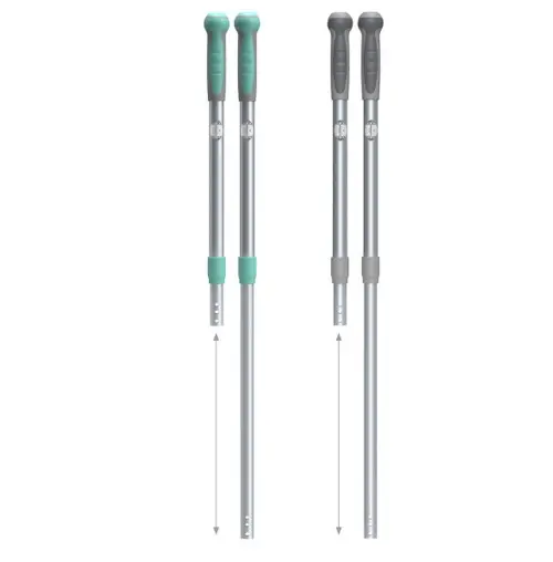 [1044] Telesc.Handle-Green-Green Grip,Green Cap 