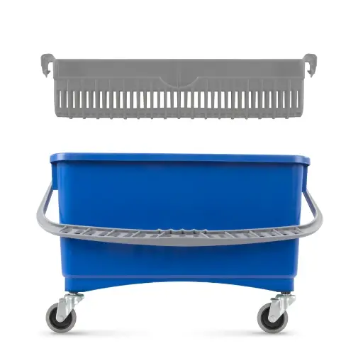 [2907] Wax Spreader Washing Bucket - Blue - 20 Lt 