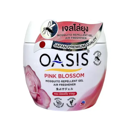 [P2129] OASIS Mosquito Repellent Gel - Pink Blossom (180 G)